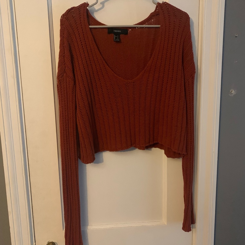 Cropped sweater